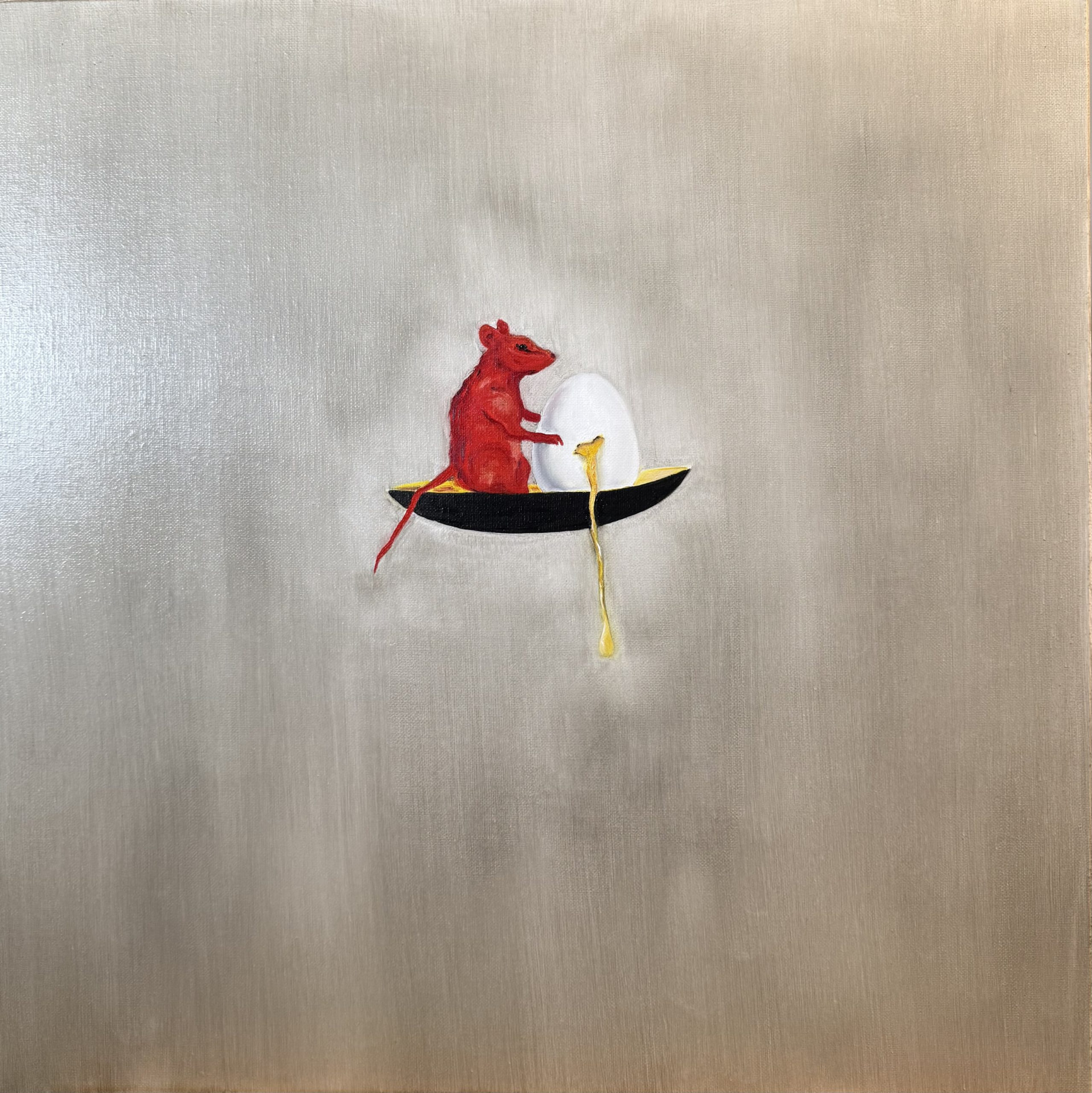 Splash. Part 1, 2024, Oil on canvas, by Naomi Lautier