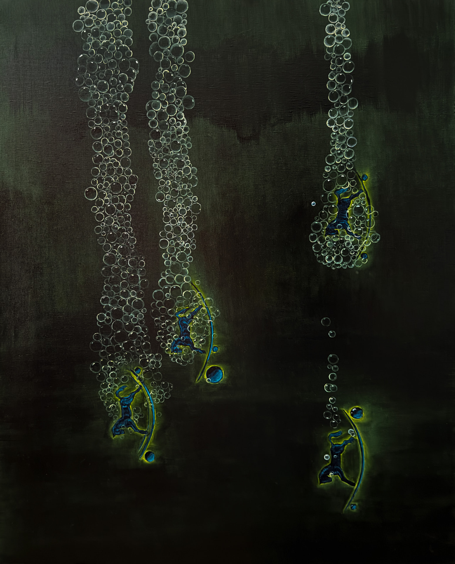 Introspection, 2024, Oil on canvas, by Naomi Lautier