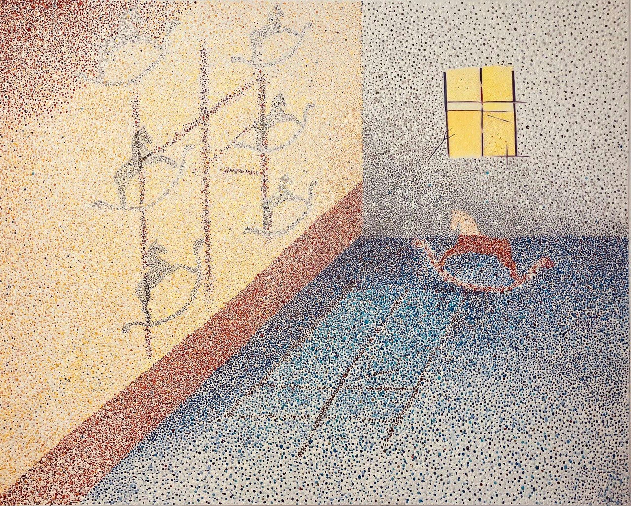 Toys of Light, 2024, Oil on canvas, by Naomi Lautier