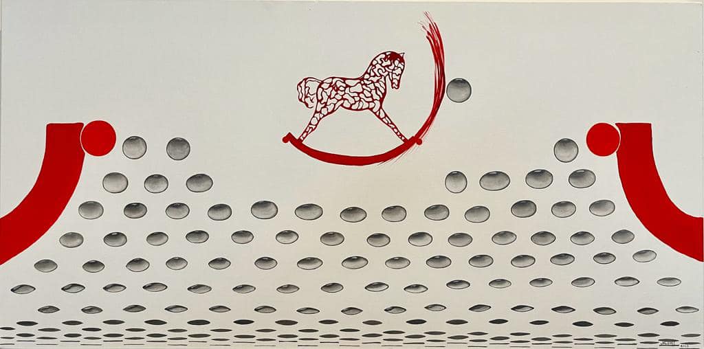 Movement, 2024, Oil on canvas, by Naomi Lautier