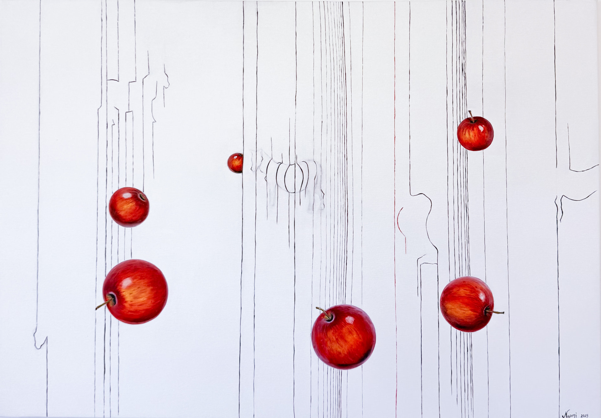 Reinvention, 2025, Oil on canvas, by Naomi Lautier