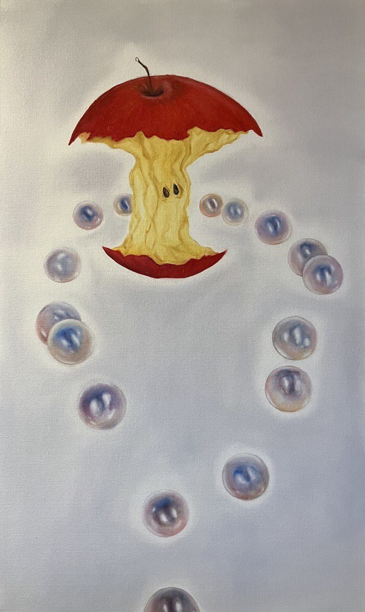 Lost Perfection, 2024, Oil on canvas, by Naomi Lautier
