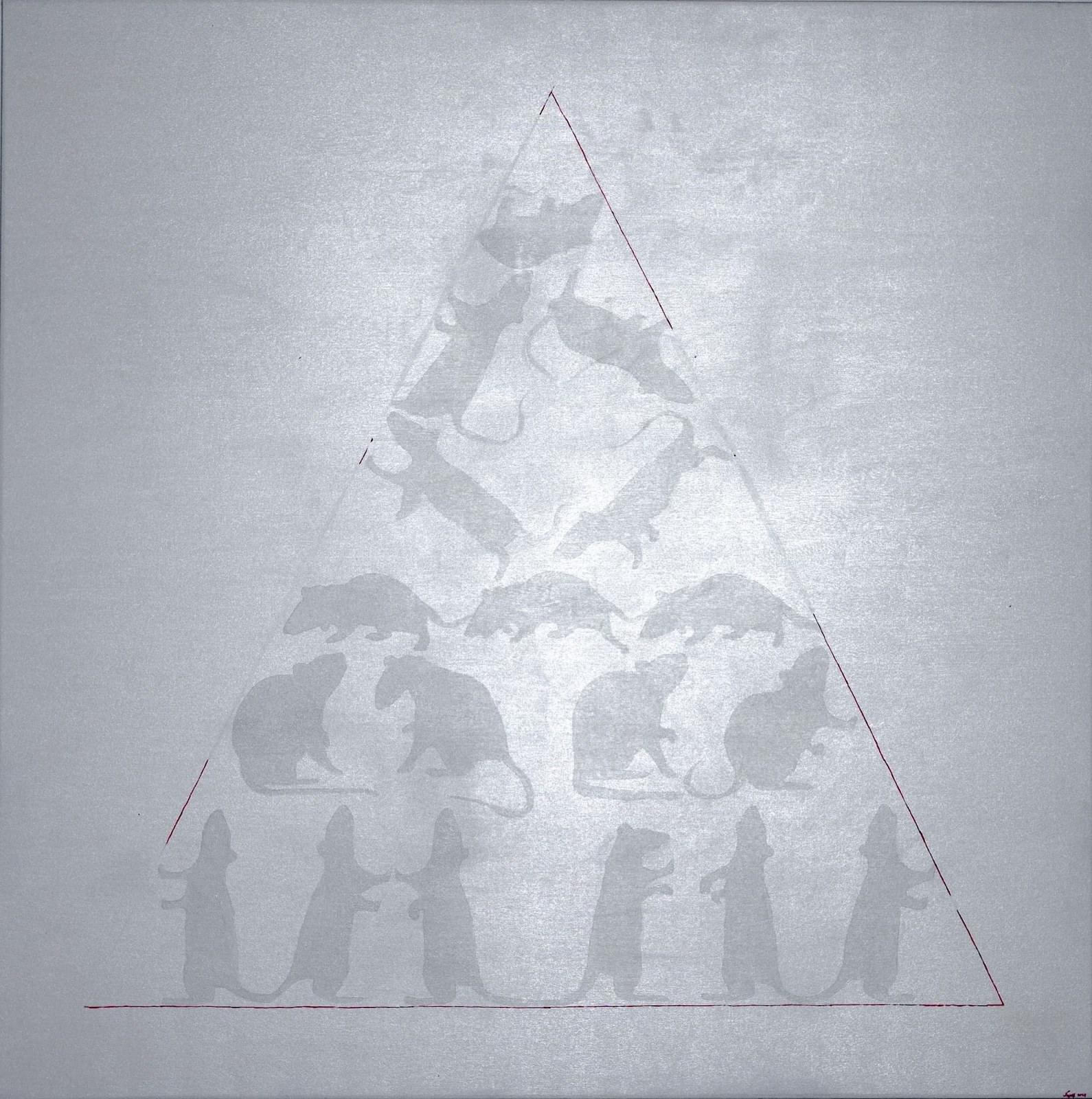 Pyramid I, 2024, by Naomi Lautier